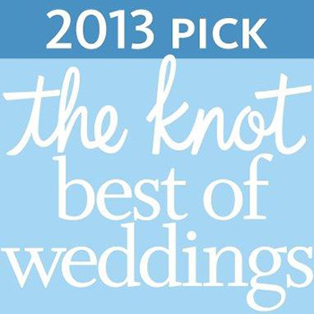 The Knot Best of Weddings 2013 Pick badge