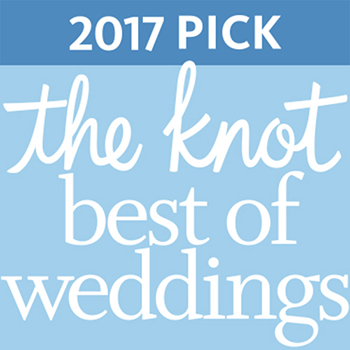 The Knot Best of Weddings 2017 Pick badge