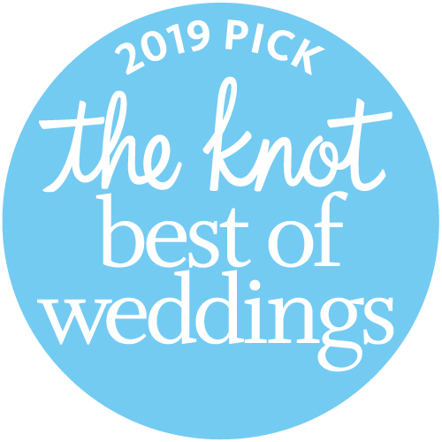 The Knot Best of Weddings 2019 Pick badge