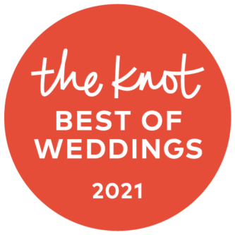 The Knot Best of Weddings 2021 Pick badge