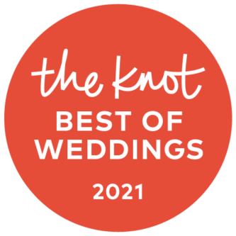 The Knot Best of Weddings 2021 Pick badge