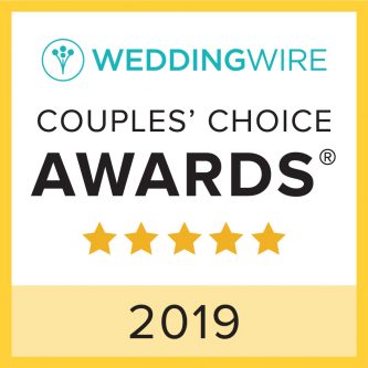 WeddingWire Couples’ Choice Awards 2019 badge