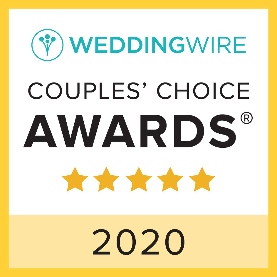 WeddingWire Couples’ Choice Awards 2020 badge