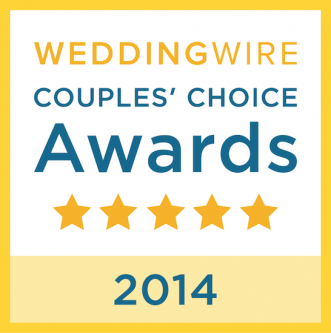 WeddingWire Couples’ Choice Awards 2014 badge