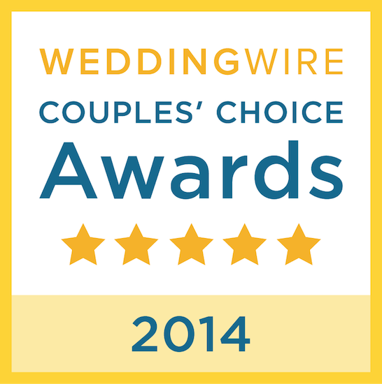 WeddingWire Couples’ Choice Awards 2014 badge