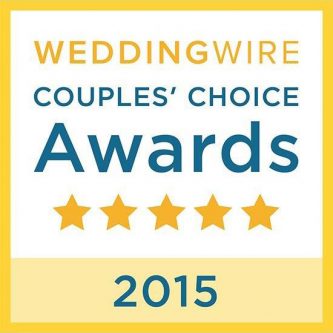 WeddingWire Couples’ Choice Awards 2015 badge