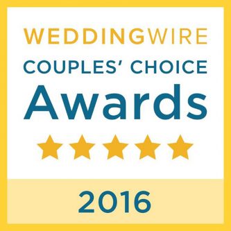 WeddingWire Couples’ Choice Awards 2016 badge